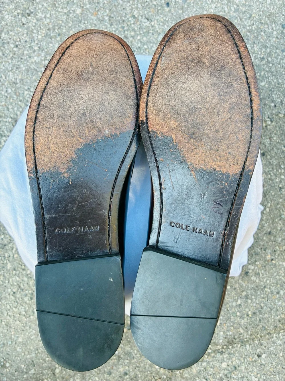 Cole Haan Men's Dark Brown Classic Penny Loafers, Size 13